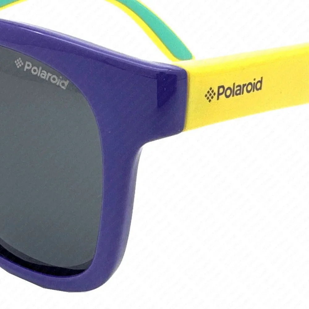 Polaroid Kids PLD8001/S T39-Y2 48mm Purple Sunglasses